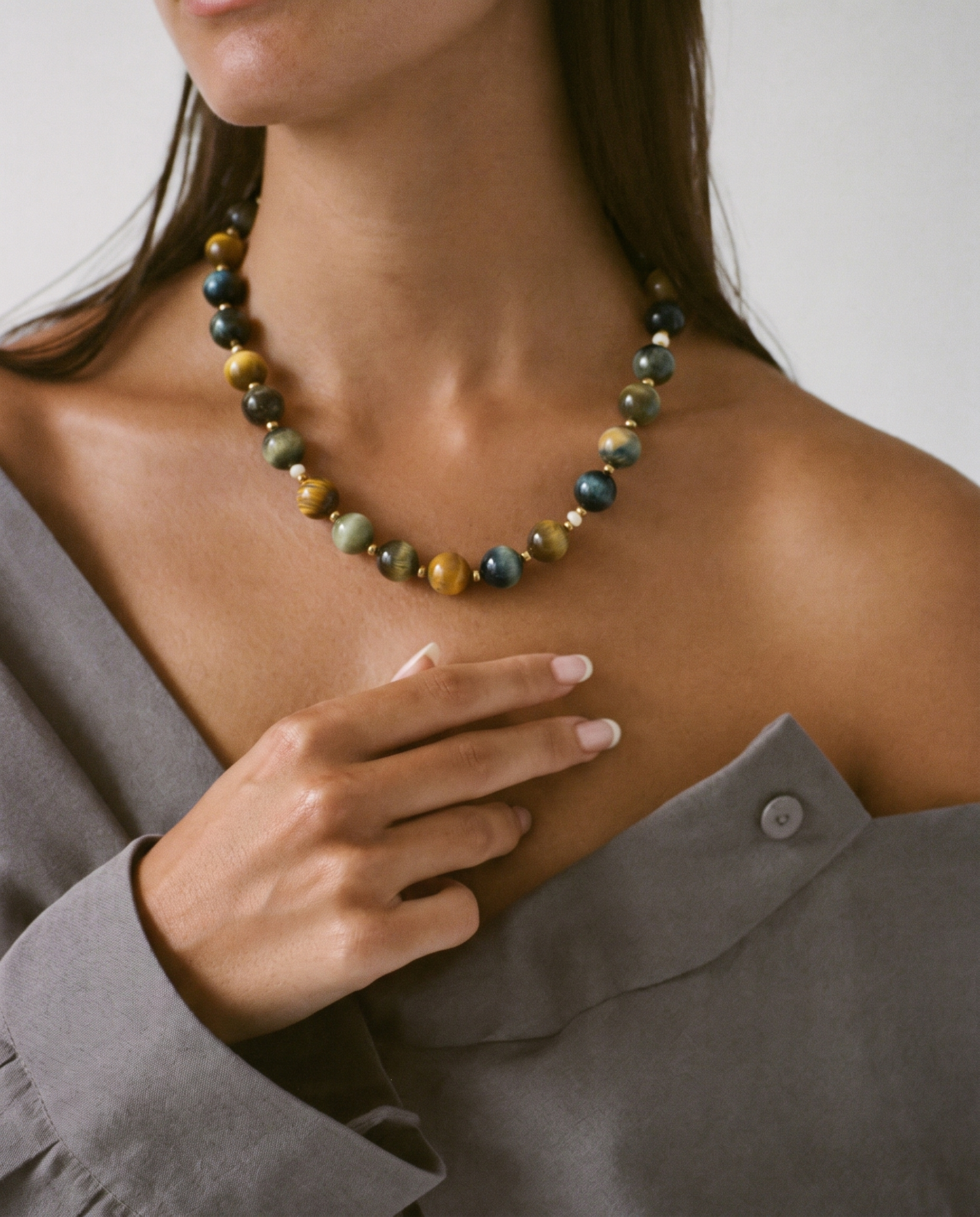 Bead necklaces