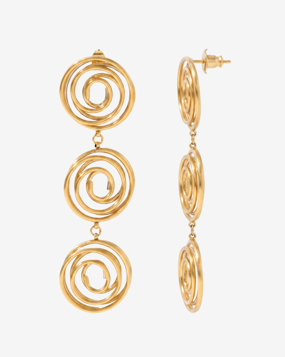 Twirl earrings