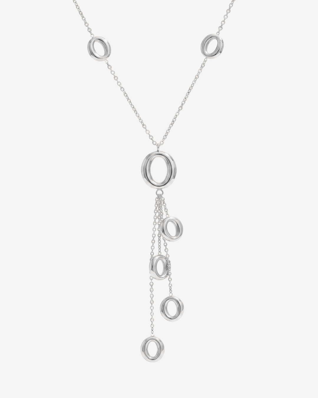 Canergie - Lariat Y-drop necklace - Stainless steel