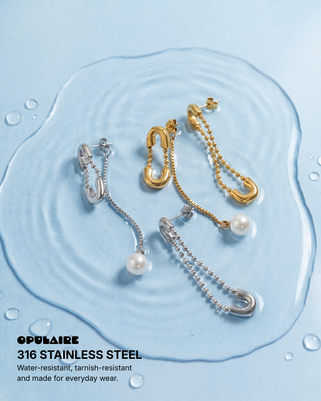 Skive earrings