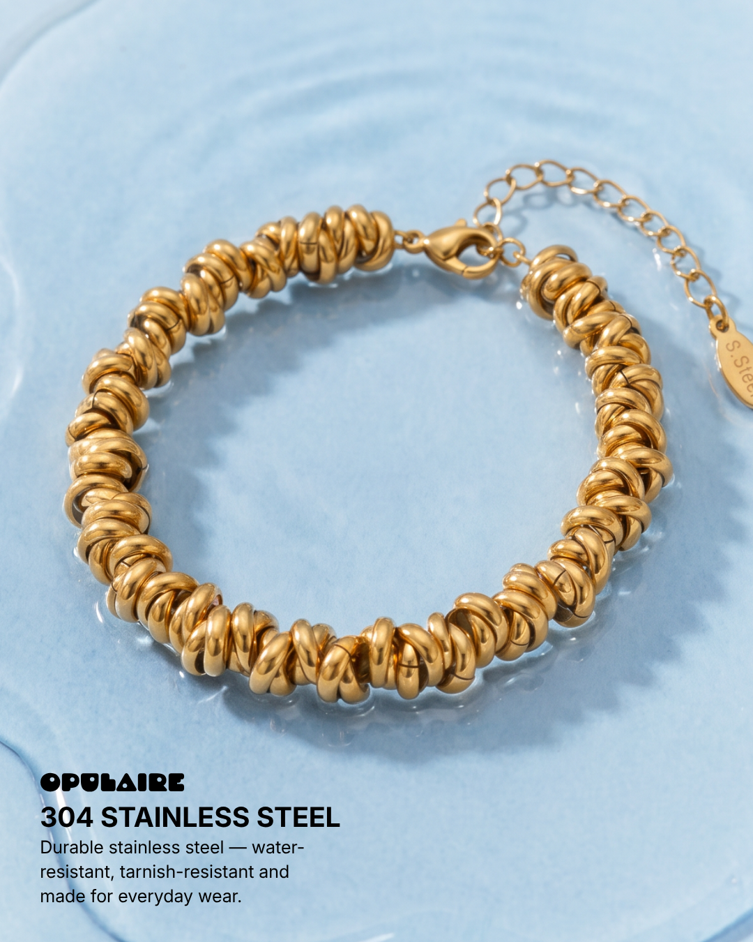 Bea - Dainty link bracelet - Stainless steel