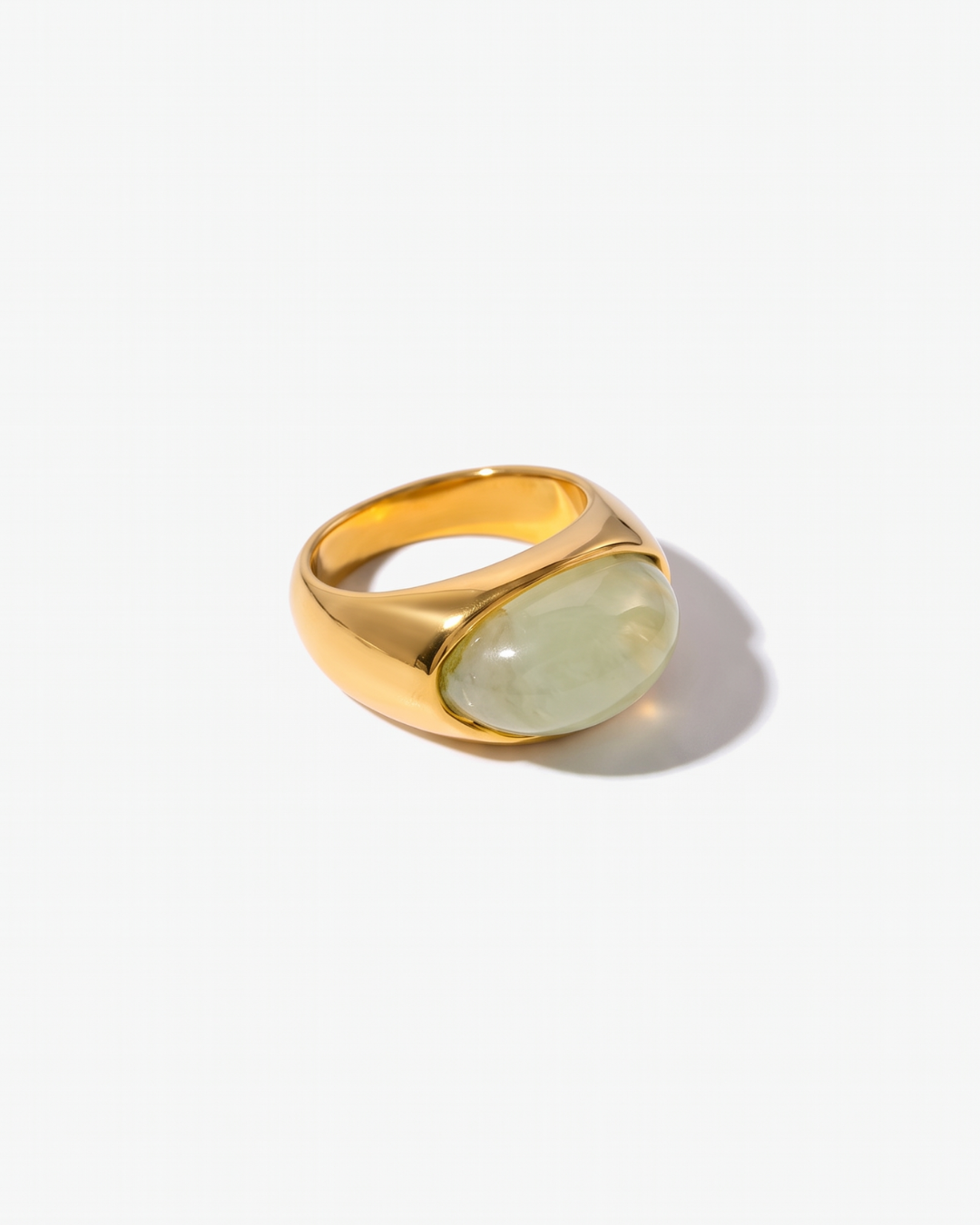 Forlì - Chunky cabochon dome ring - Stainless steel