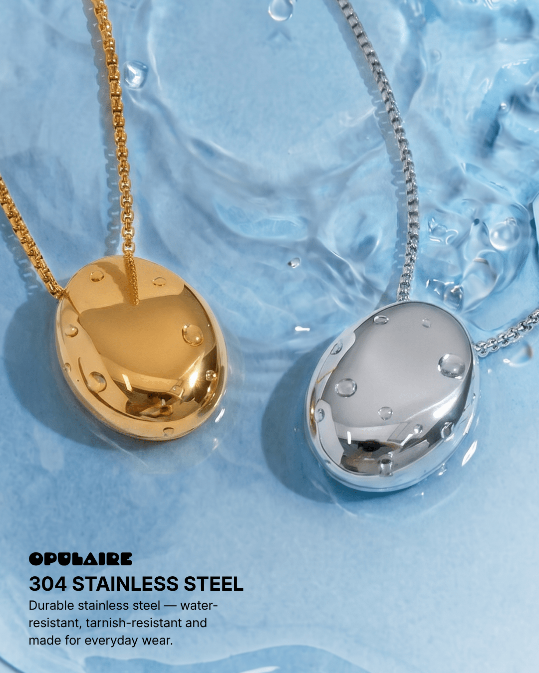 Adriel necklace - Opulaire - WATERPROOF jewelry - 