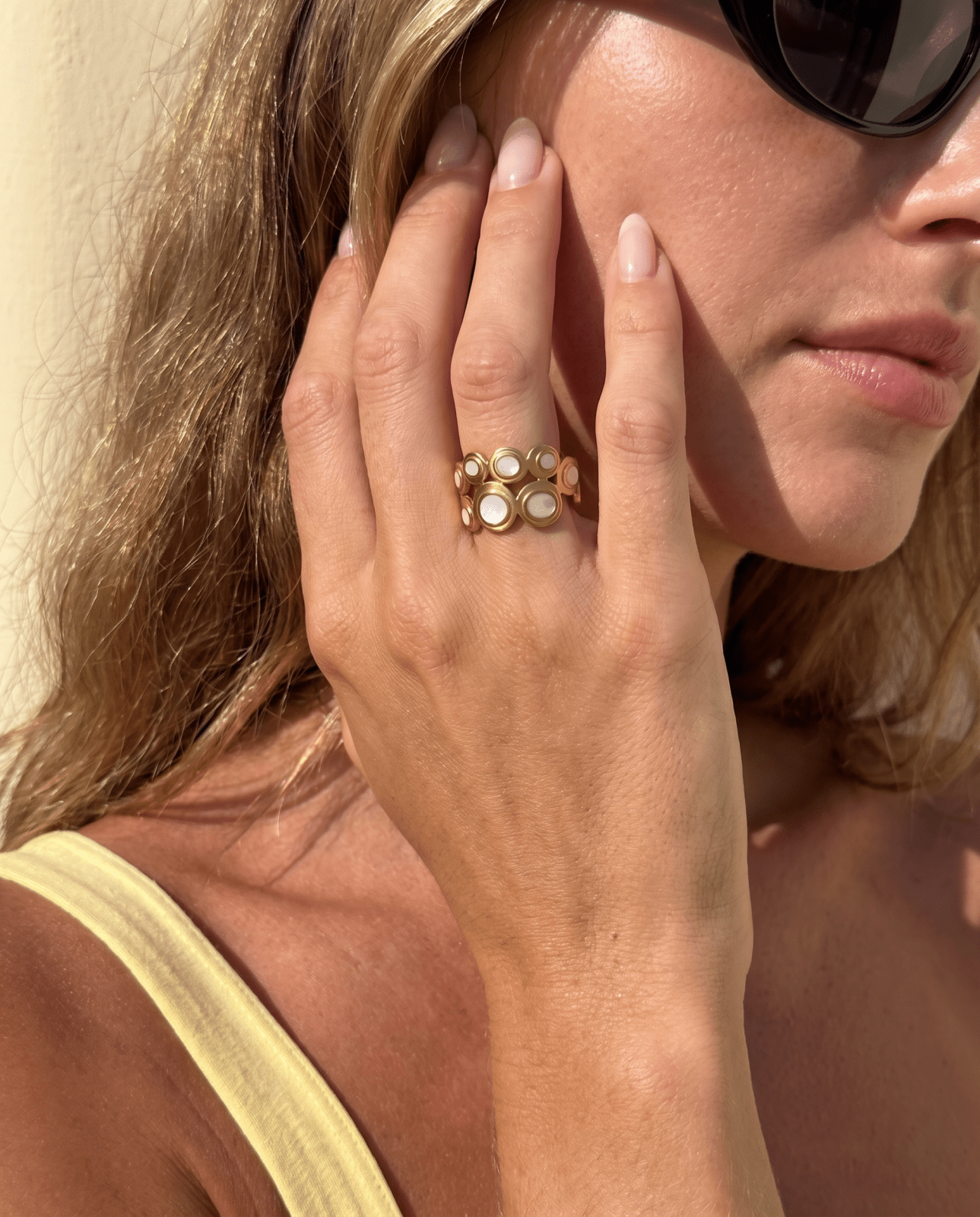 Alara ring - Opulaire - WATERPROOF jewelry - Adjustable -