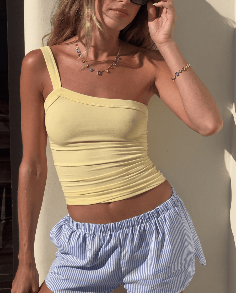 Aliana - Pastel crystal necklace - Stainless steel