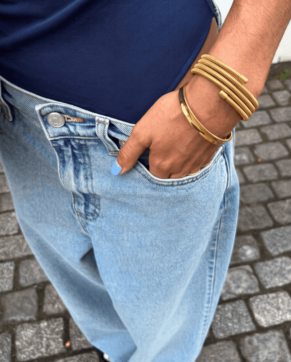 Altamura cuff bracelet - Opulaire - WATERPROOF jewelry - 