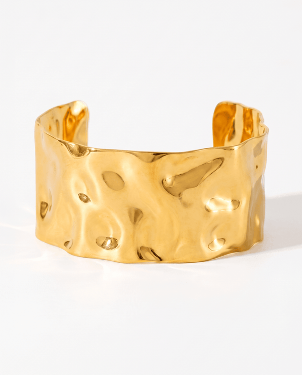 Amy - Cuff bracelet - Stainless steel - Opulaire - WATERPROOF jewelry - 