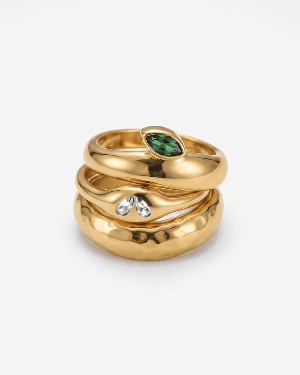Apple ring - Opulaire - WATERPROOF jewelry - EU 54 -