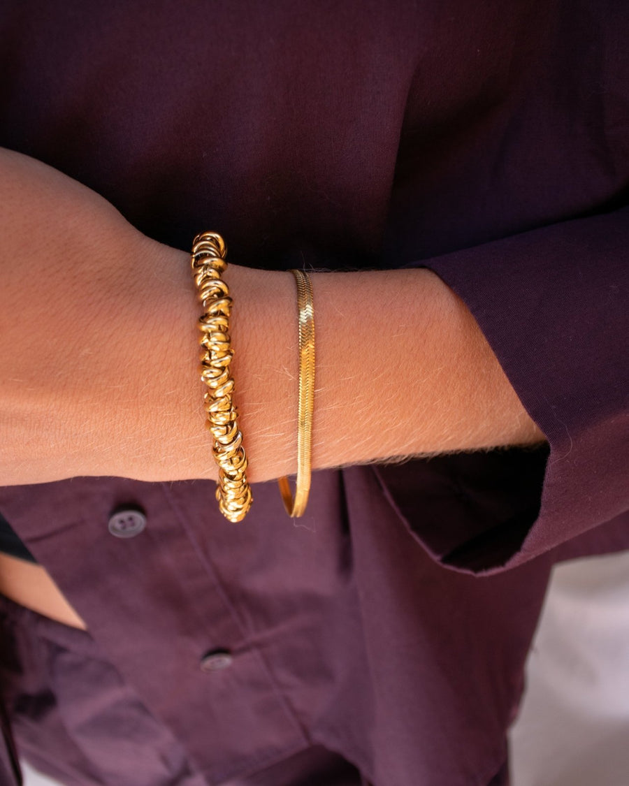 Bea - Dainty link bracelet - Stainless steel