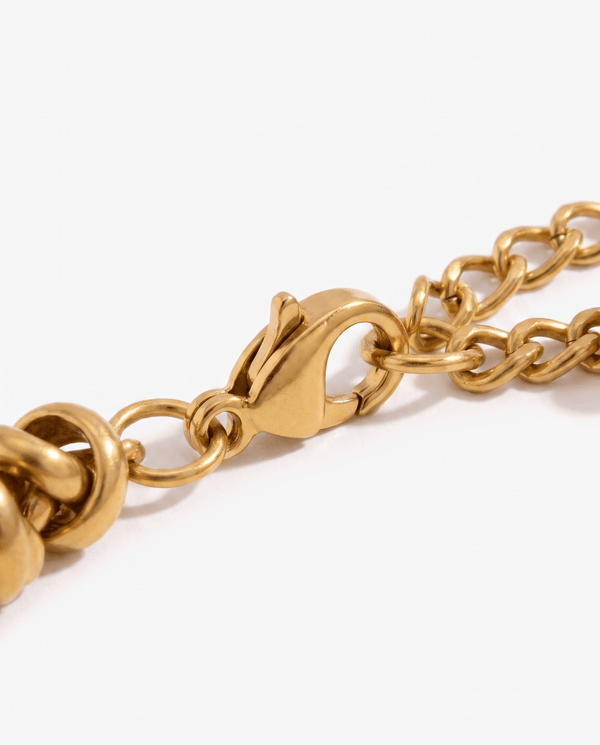 Bea - Dainty link bracelet - Stainless steel - Opulaire - WATERPROOF jewelry - 