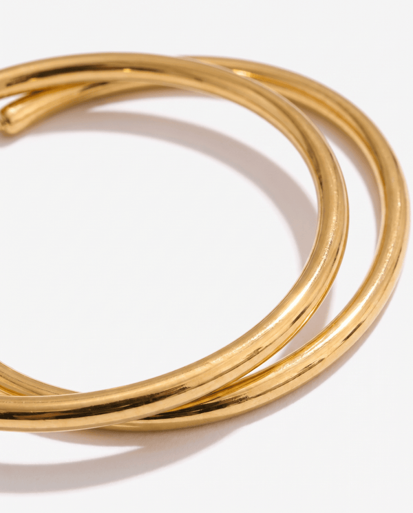 Britney hoops - Opulaire - WATERPROOF jewelry - 