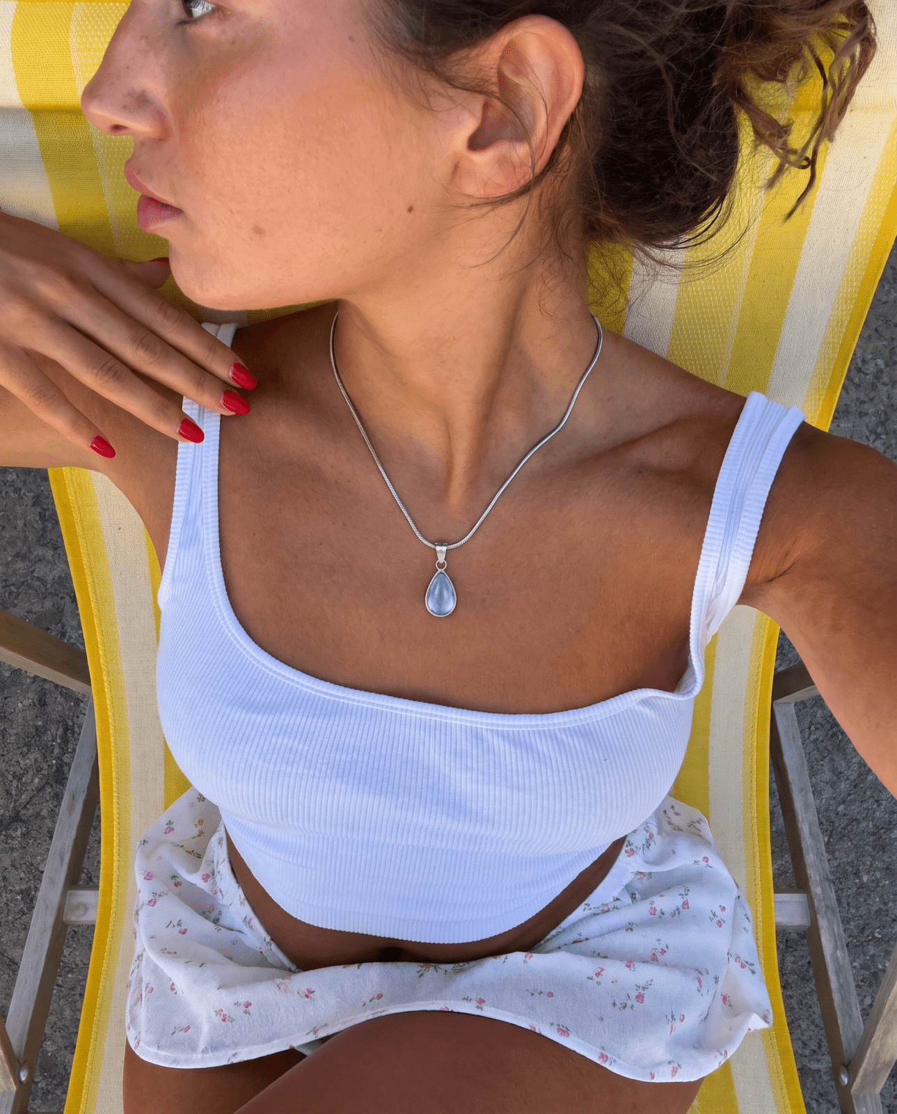 Caia necklace - Opulaire - WATERPROOF jewelry - 