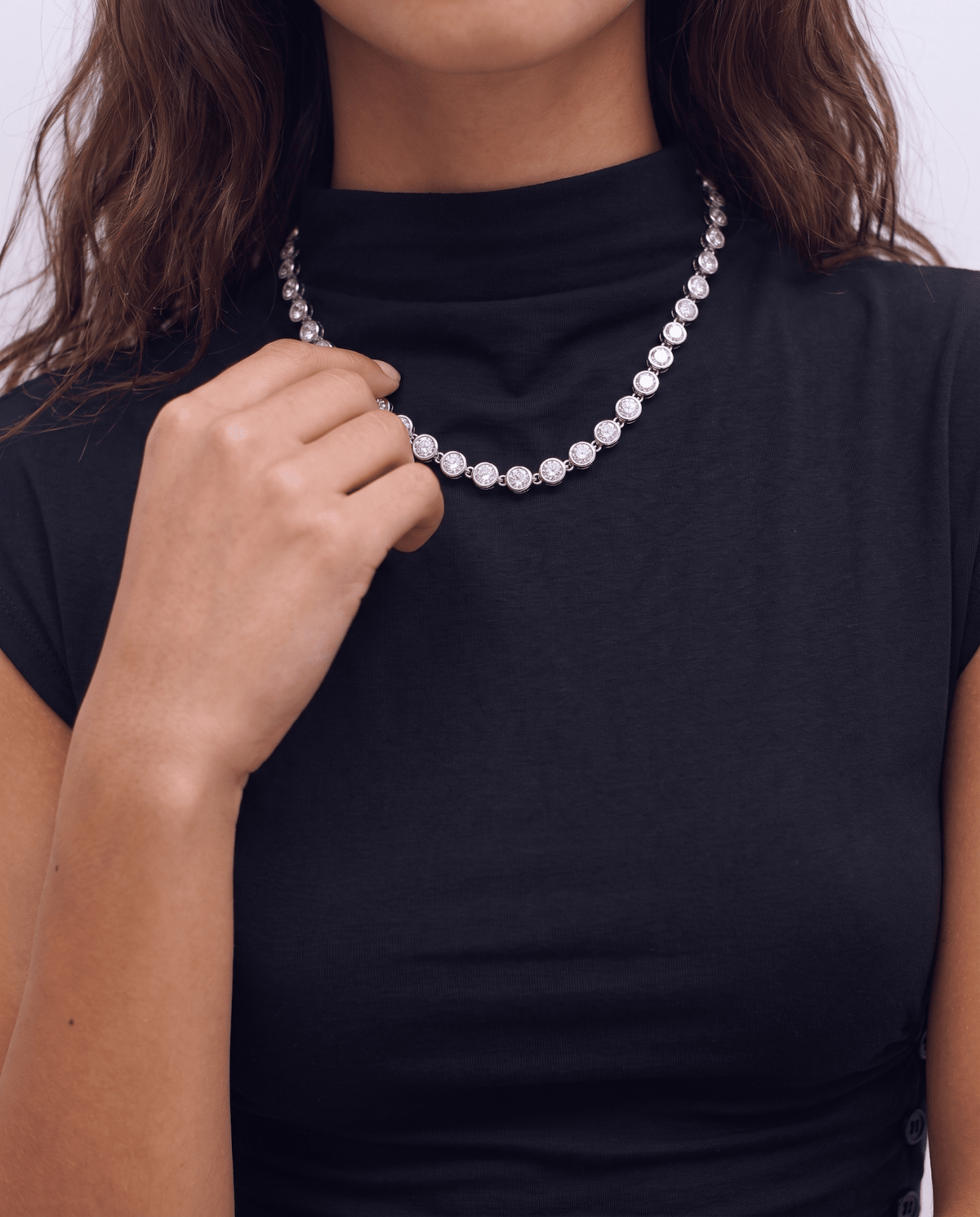 Daisy necklace - Opulaire - WATERPROOF jewelry - 