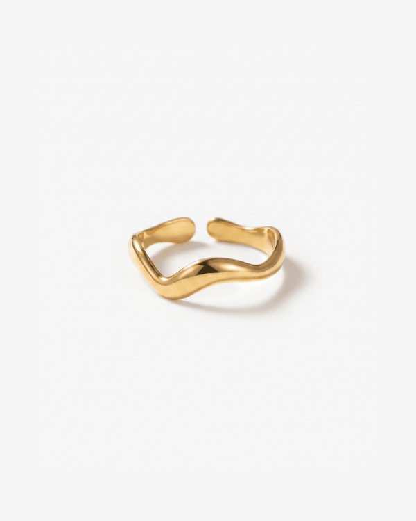 Dash - Adjustable ring - Stainless steel - Opulaire - WATERPROOF jewelry - Adjustable -
