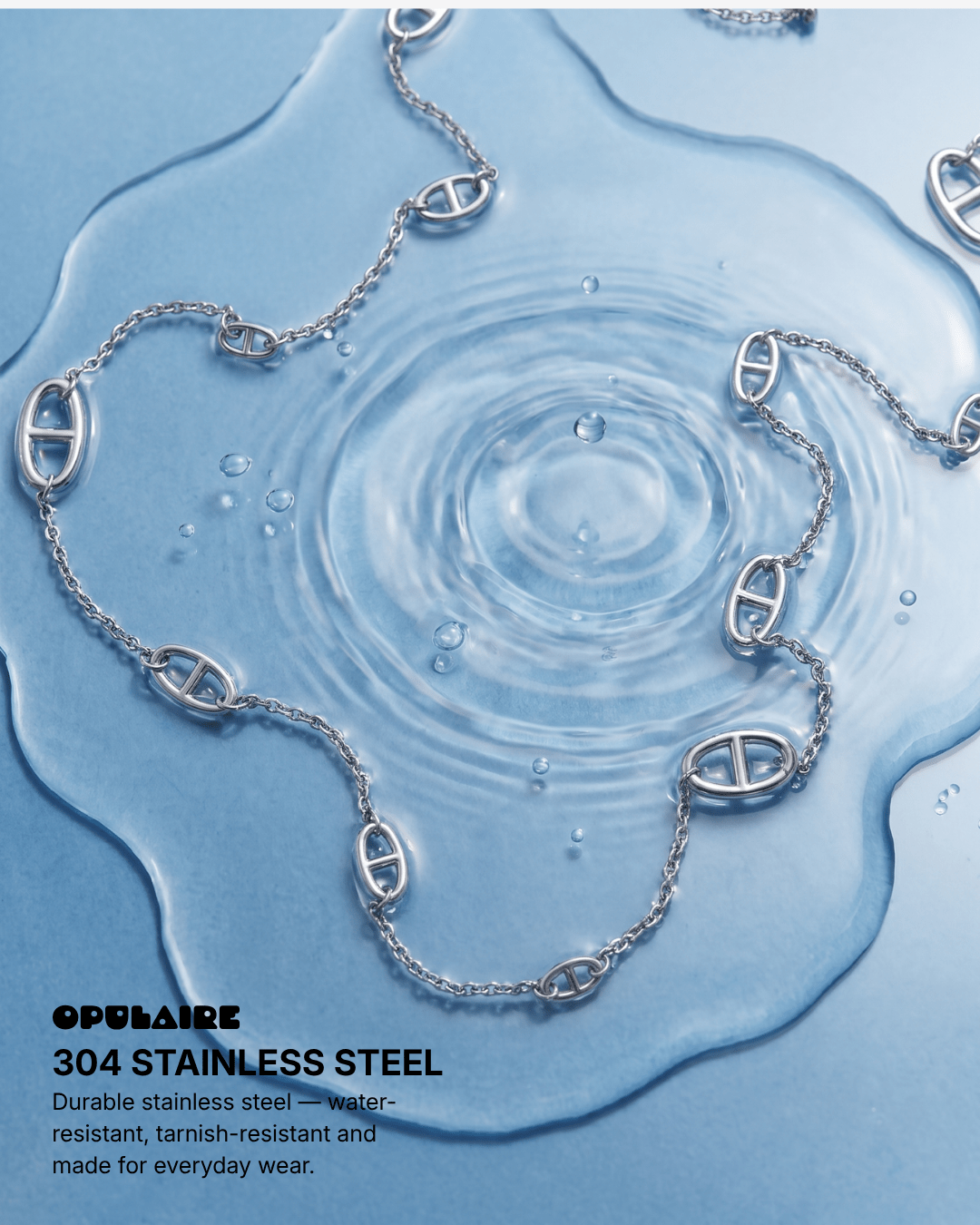 Dieke necklace - Opulaire - WATERPROOF jewelry - 