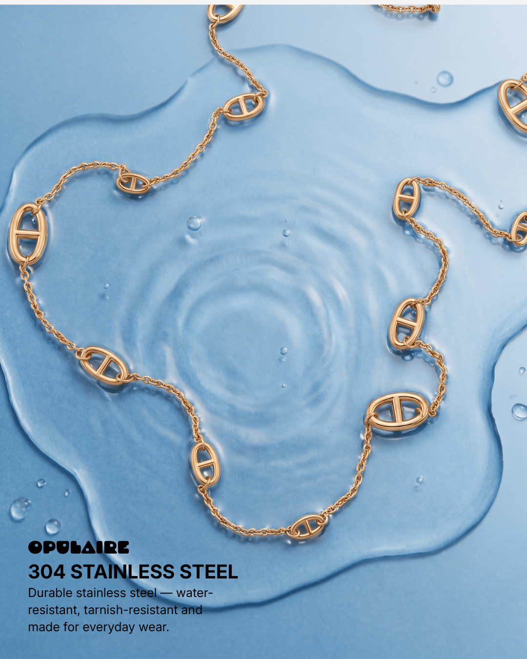 Dieke necklace - Opulaire - WATERPROOF jewelry - 
