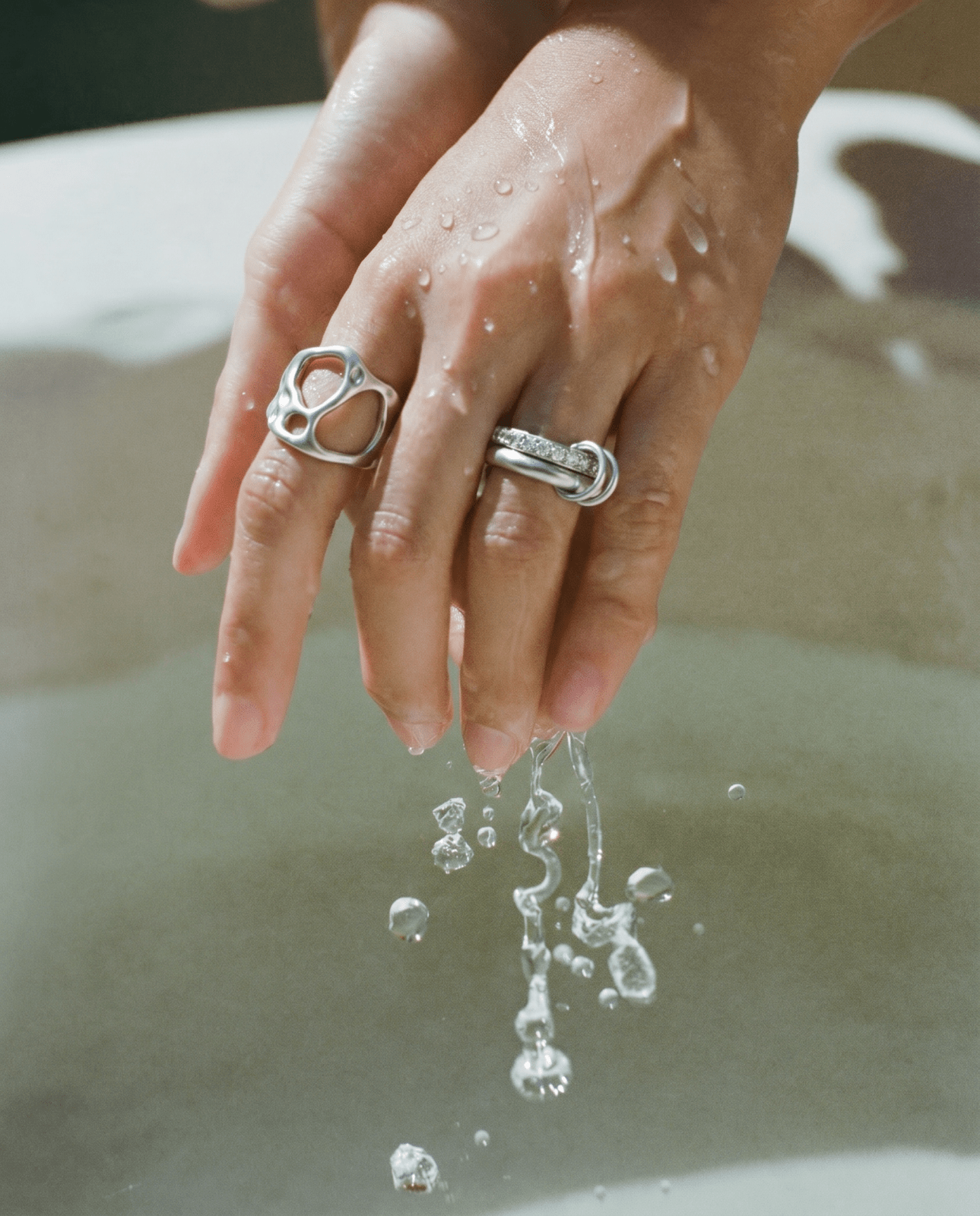 Elara ring - Opulaire - WATERPROOF jewelry - Adjustable -