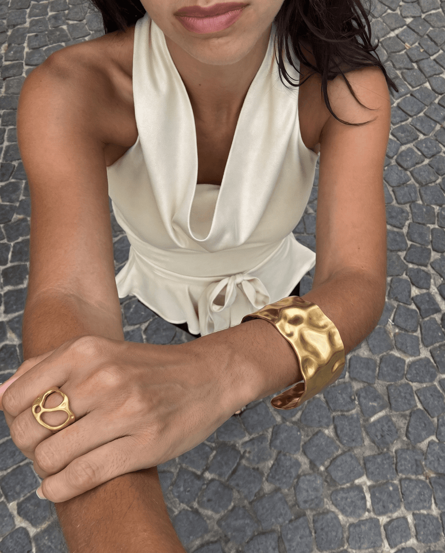 Amy - Cuff bracelet - Stainless steel