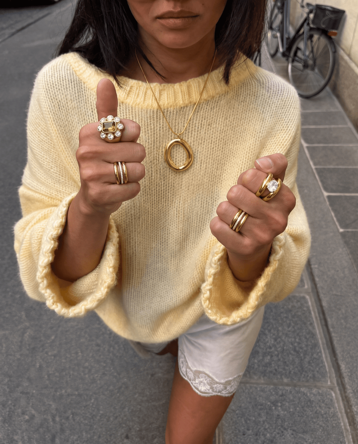 Elodie ring - Opulaire - WATERPROOF jewelry - EU 54 | US 7 -