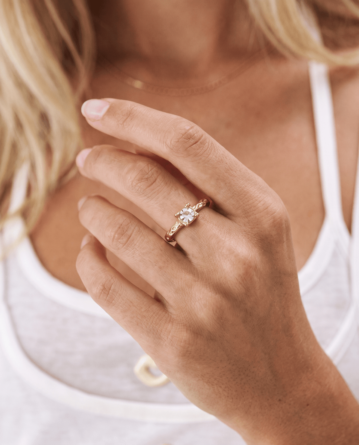 Elsie ring - Opulaire - WATERPROOF jewelry - Adjustable -