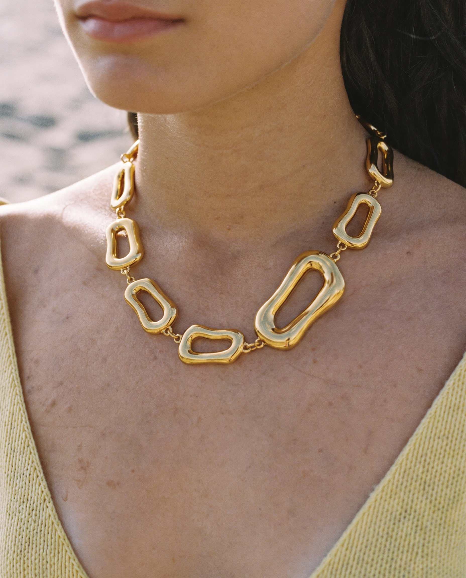 Big chain necklace