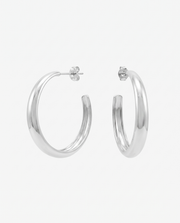 Big hoop earrings small