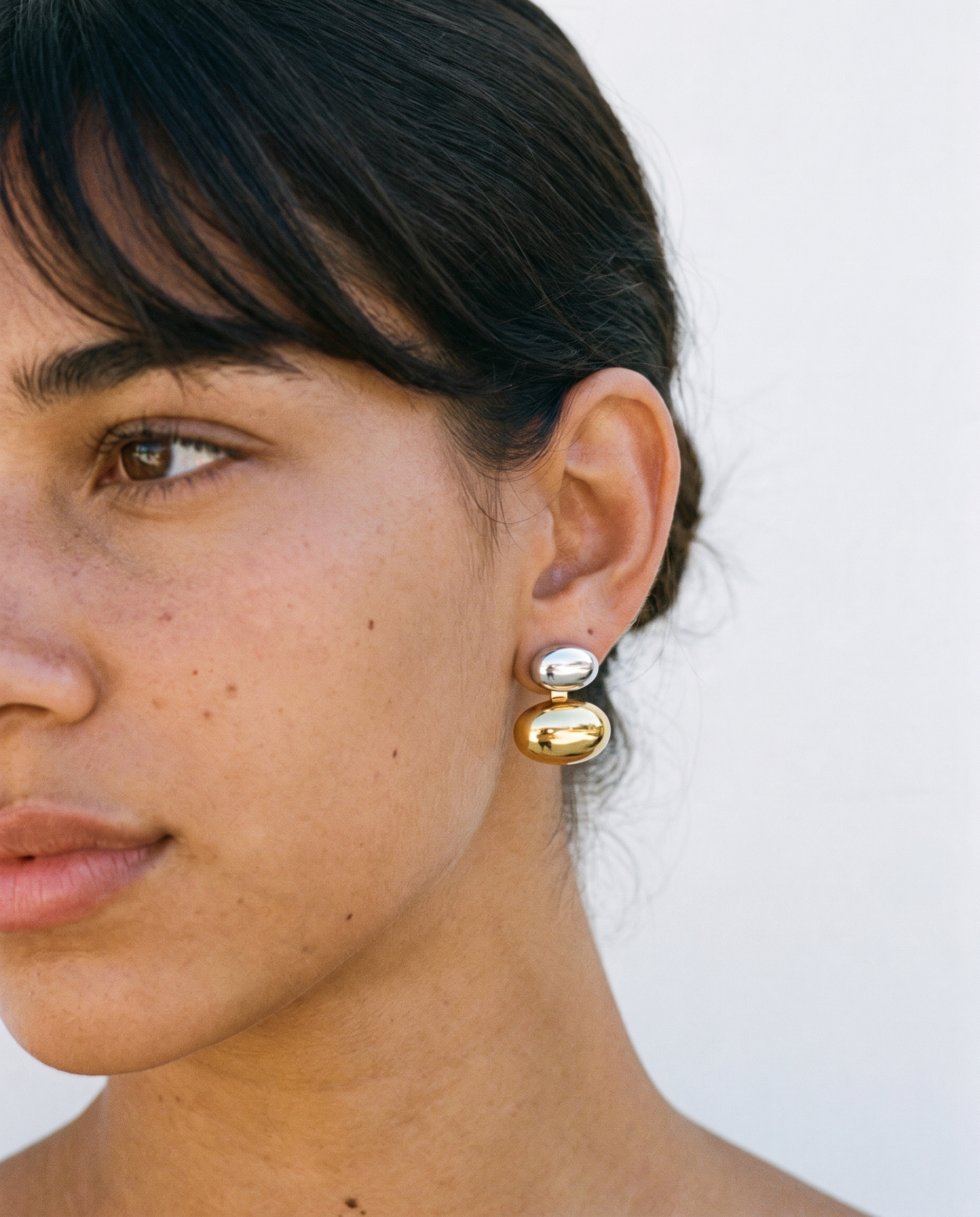 Amber earrings