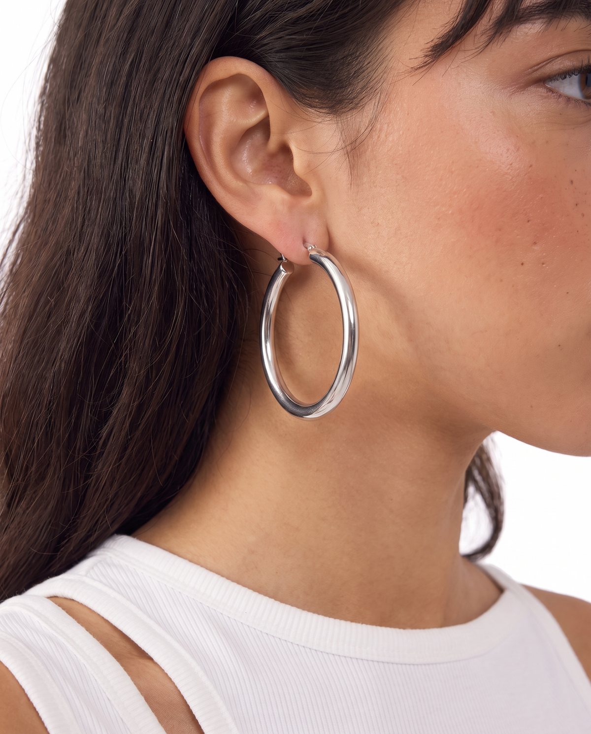 Hoop earrings big