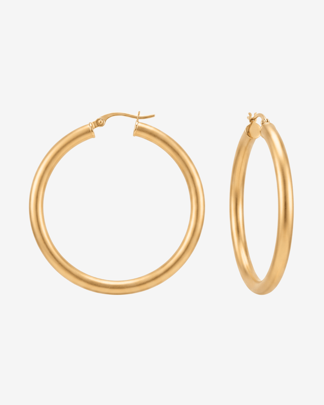 Hoop earrings big - Opulaire - WATERPROOF jewelry - 