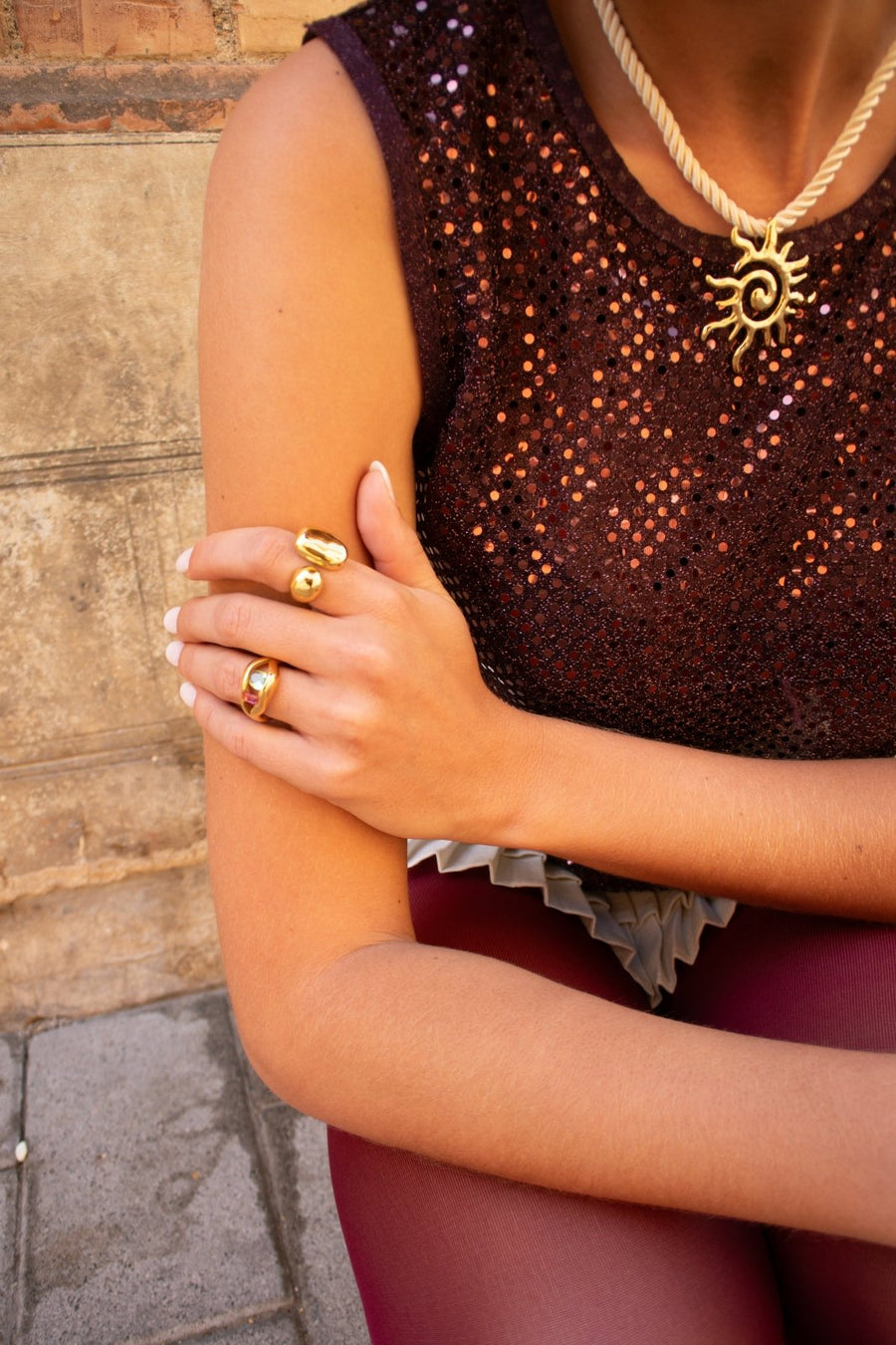 Julep - Toi et moi ring - Stainless steel