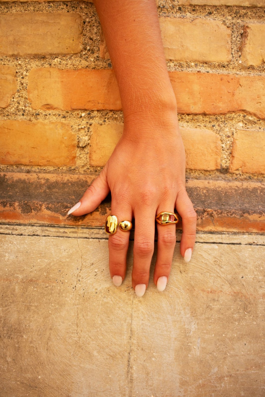 Julep - Toi et moi ring - Stainless steel