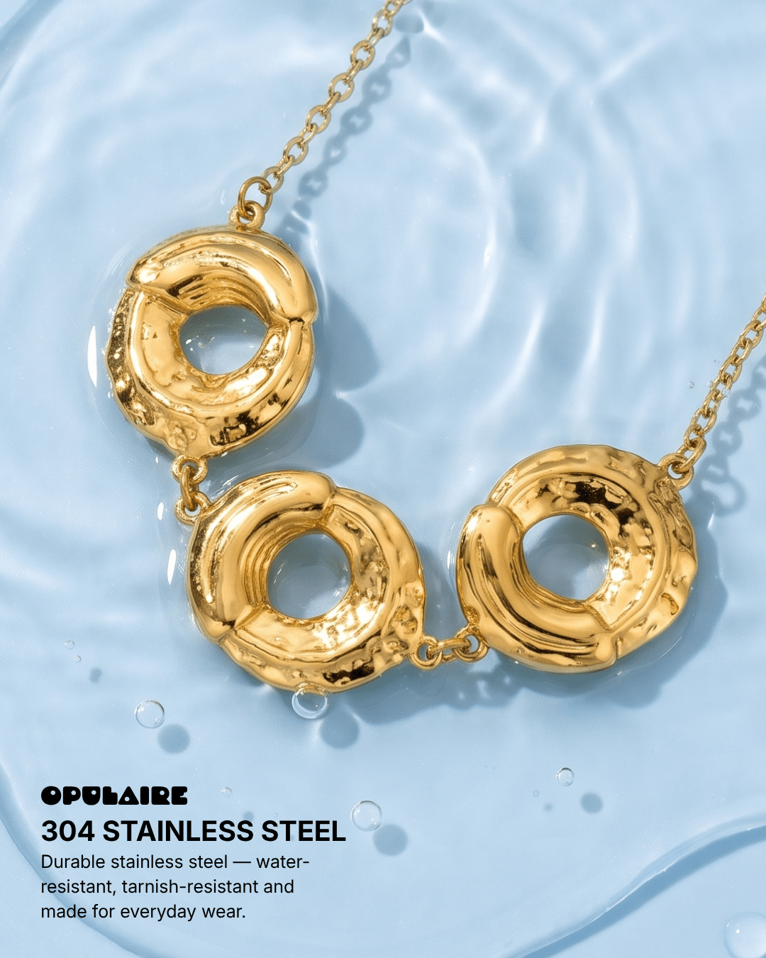 Juni necklace - Opulaire - WATERPROOF jewelry - 