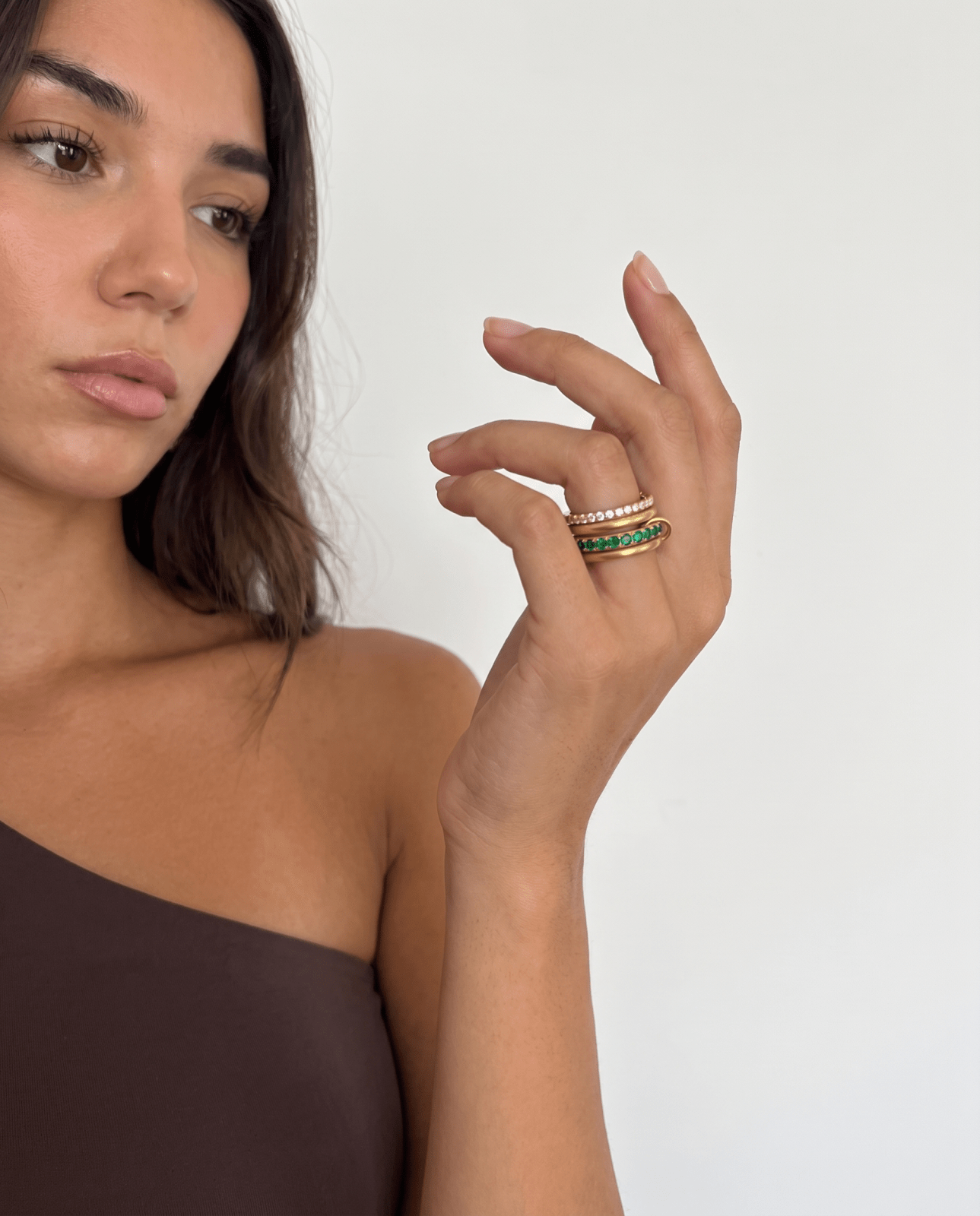 Long islands nella ring - Opulaire - WATERPROOF jewelry - EU 52 -