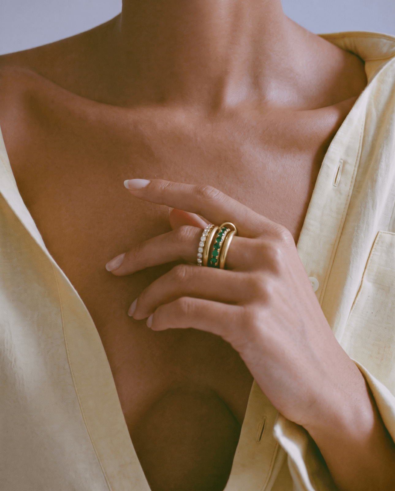 Long islands nella ring - Opulaire - WATERPROOF jewelry - EU 52 -