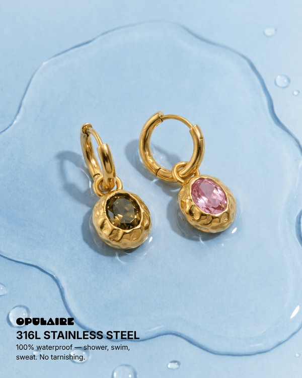 Milou earrings - Opulaire - WATERPROOF jewelry - 