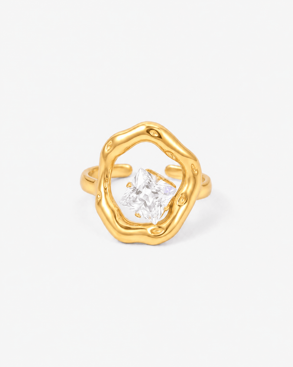 Seda ring - Opulaire - WATERPROOF jewelry - Adjustable -