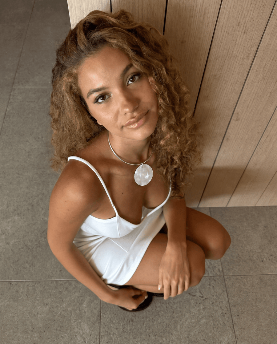 Sequin necklace