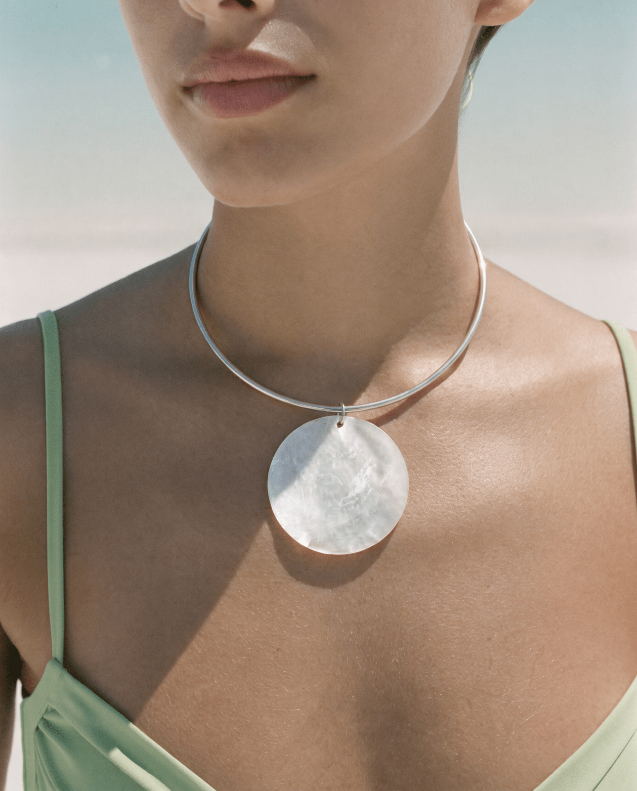 Sequin necklace - Opulaire - WATERPROOF jewelry - 