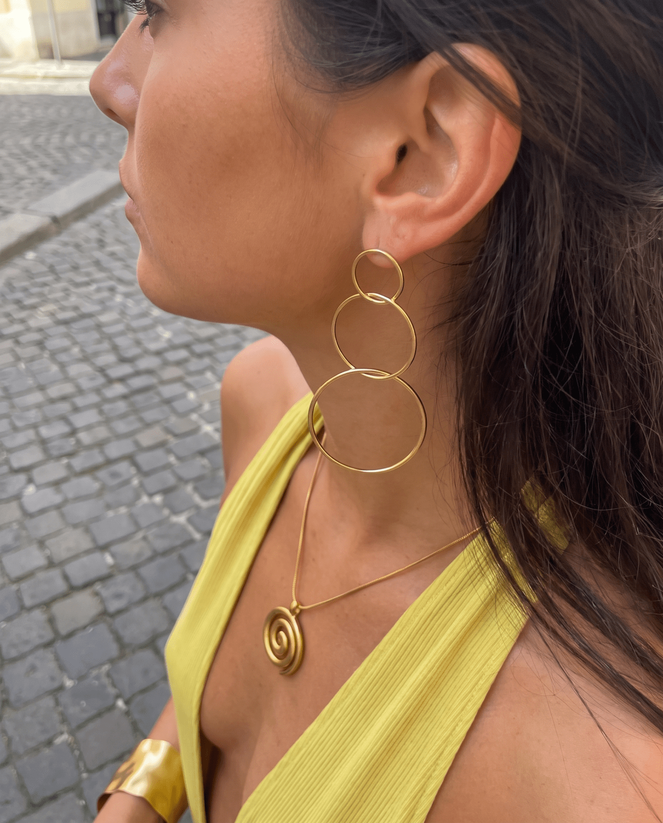 Tribeca earrings - Opulaire - WATERPROOF jewelry - 