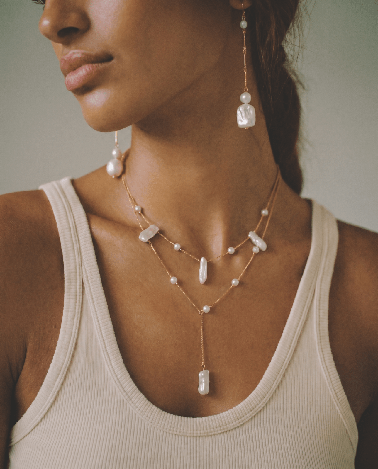 Twin necklaces - Opulaire - WATERPROOF jewelry - 