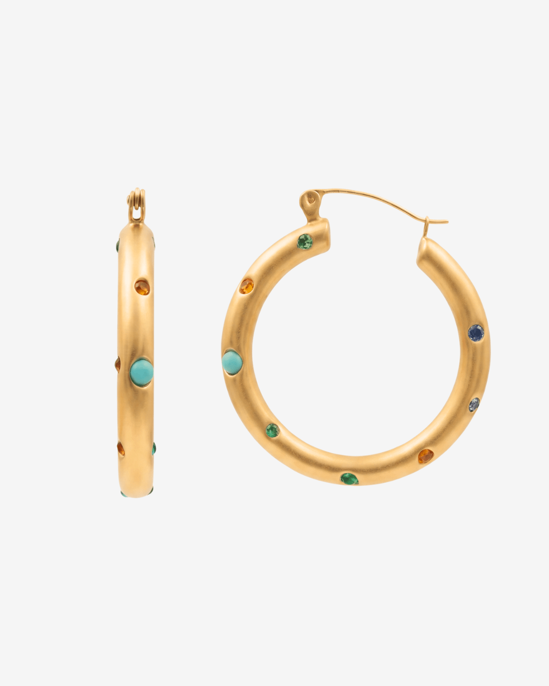 Val earrings - Opulaire - WATERPROOF jewelry - Gold -