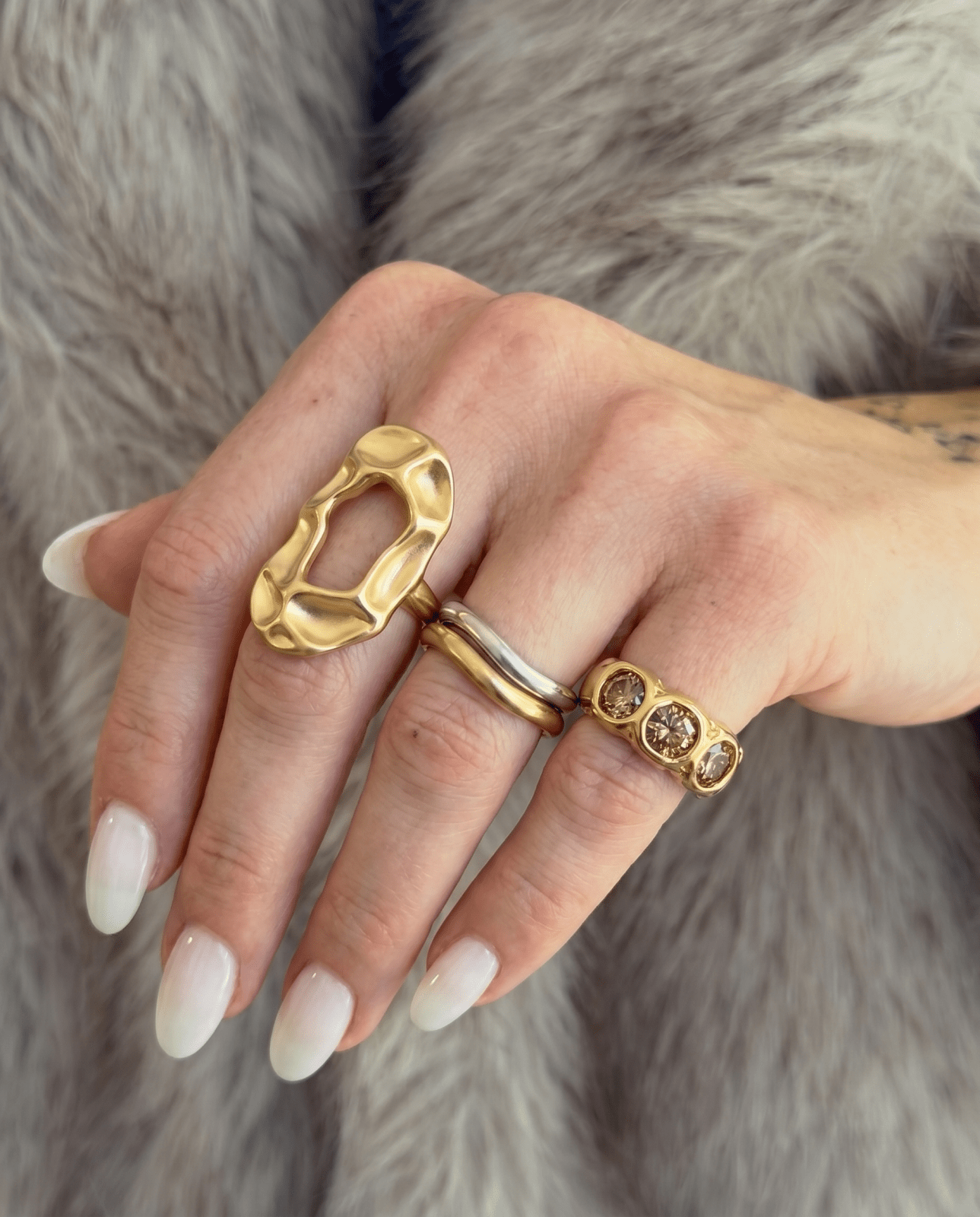 Valeria ring - Opulaire - WATERPROOF jewelry - EU 52 -