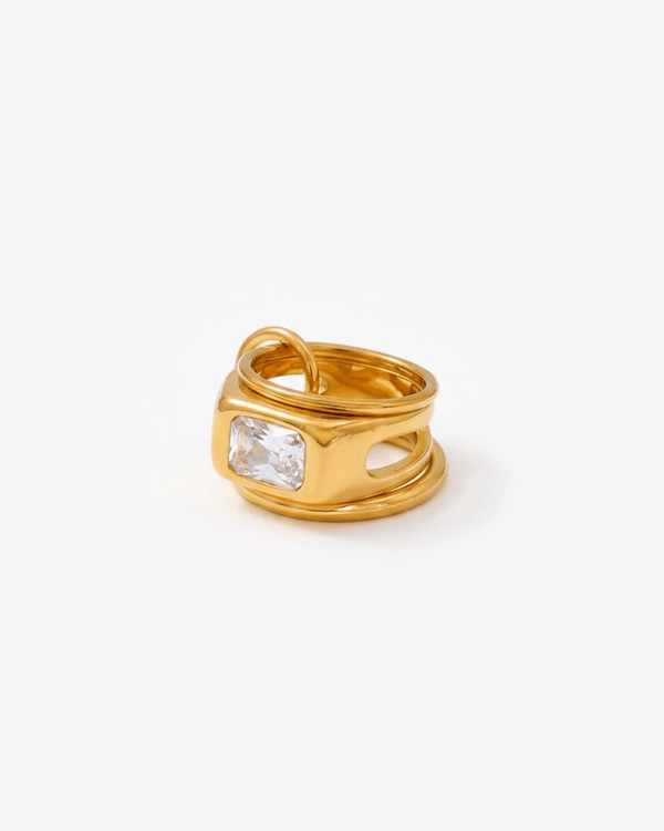 Vivian ring - Opulaire - WATERPROOF jewelry - EU 52 -